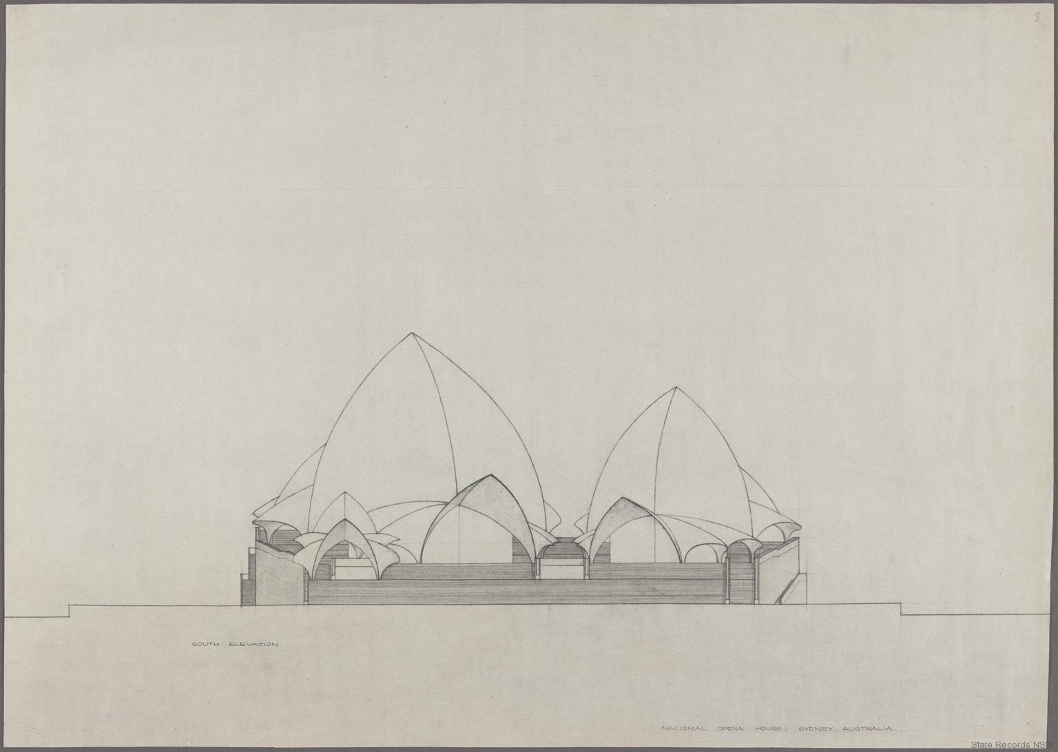 Sydney Opera House Utzon Drawings State Records NSW