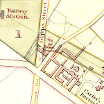 Plans for Central Station, Sydney 1849
