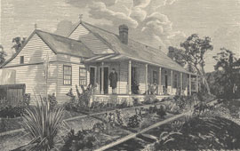 Sketch of Sir Henry Parkes' mountain residence, Faulconbridge. From The Railway Guide. NRS16407-1-1[1]_p37